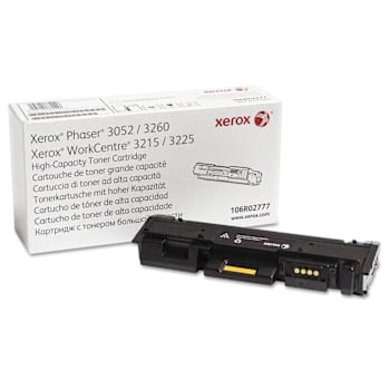 Image for 106r02777 High-Yield Toner, 3,000 Page-Yield, Black from HD Supply
