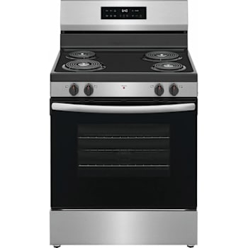 Frigidaire 30 In Freestanding Coil Top Self Clean Range
