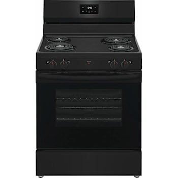 Frigidaire 30 In Freestanding Coil Top Manual Clean Range