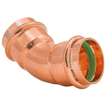 Image for Quickfitting Surepress™ 1-1/2" Press X 1-1/2" Press Copper 45° Elbow Fitting from HD Supply
