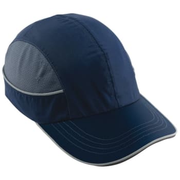 Ergodyne® Bump Cap With Long Brim, Navy Blue