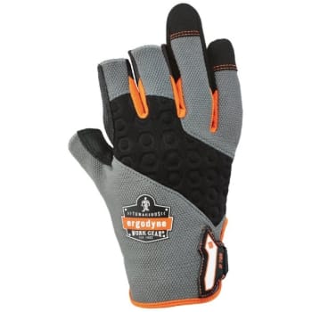 Ergodyne® ProFlex® Heavy-Duty, Half-Finger Framing Gloves Medium