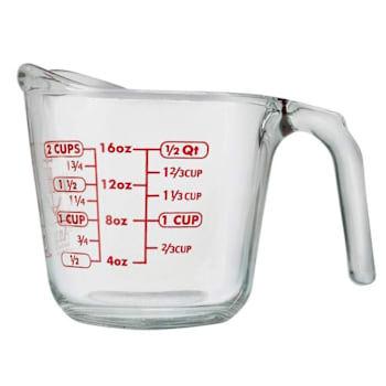 Anchor Hocking 2 Cup Measuring Cup Case Of 4