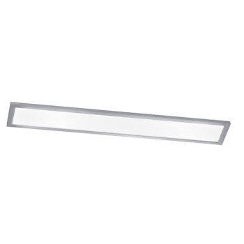 Seasons Lugano 48-Inch Rectangle 45w Dimmable Integrated LED Flush Mount Light With 5 CCT Selectable, Brushed Nickel
