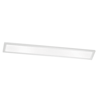 Seasons Lugano 48-Inch Rectangle 45w Dimmable Integrated LED Flush Mount Light With 5 CCT Selectable, White
