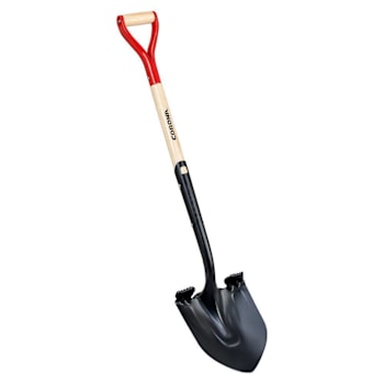 Corona Tools 14g Boron Steel #2 Round Point Shovel D Grip Handle