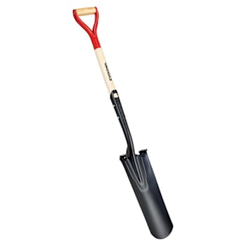 Corona Tools 14g Boron Steel Drain Spade 30" Ash D Grip Handle