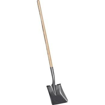 Corona Tools 16g Square Point Shovel, 43" Wood Handle
