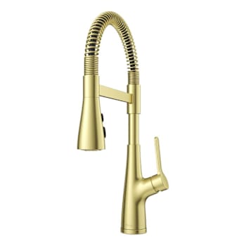 Pfister Neera Culinary Faucet In Brushed Gold