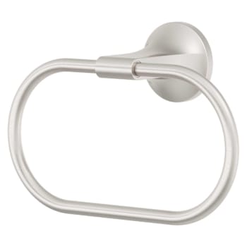 Pfister Pfirst Modern Towel Ring In Brushed Nickel