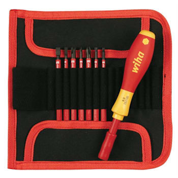 Wiha 8 Piece Insulated Slimline Blade Set
