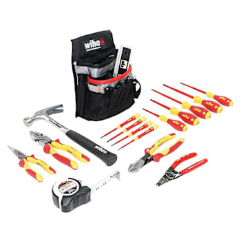 Wiha 16 Piece Apprentice Electrician'S Insulated Tool Kit