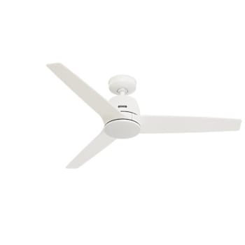 Hunter Fan 52" Malden Ceiling Fan, Matte White