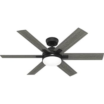 Image for Hunter Fan 52" Georgetown Hunter Fanexpress Ceiling Fan With Led, Matte Black from HD Supply
