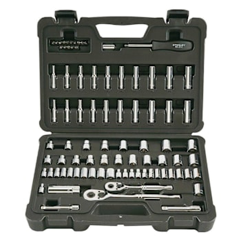 Stanley Tools 1/4 In. And 3/8 In. Socket Set 85-Piece