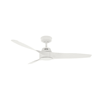 Hunter Fan 52" Mosley Ceiling Fan, Damp Rated, Fresh White