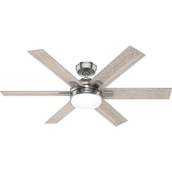 Image for Hunter Fan 52" Georgetown Hunter Fanexpress Ceiling Fan With Led, Brushed Nickel from HD Supply
