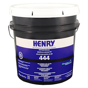 Henry 444 Fiberglass Reinforced Panel (Frp Panel) Adhesive, 4 Gallon