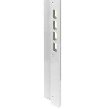 Prime-Line Mega-Jamb Reinforcing Plate, 48", For 1-3/4 Door, White