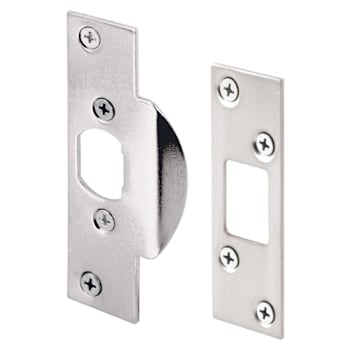 Prime-Line Security Reinforcing Strike Kit, Satin Nickel