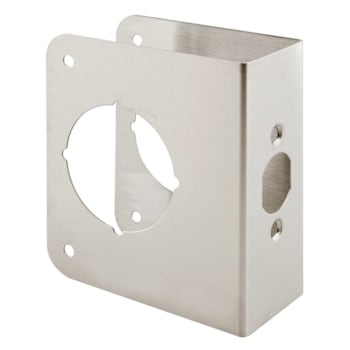 Prime-Line Single Bore Hole Lock And Door Reinforcement Plate
