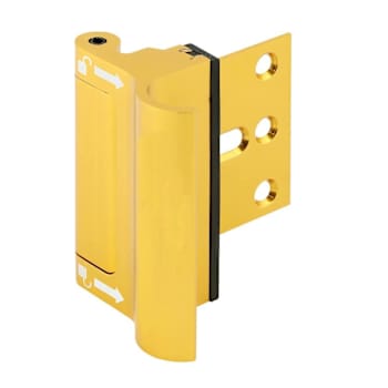 Prime-Line High Security Door Lock With Integral Pull, Polish Brass Package Of 1
