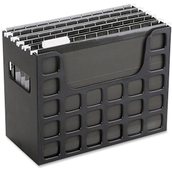 Pendaflex Desktop Letter Hanging File Storage 12.19" X 9.5" X 6" Plastic Black