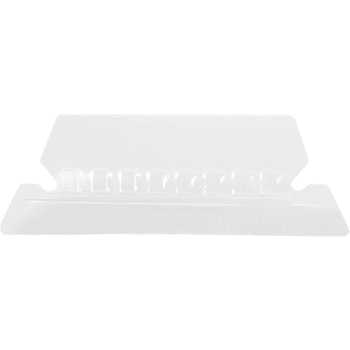 Pendaflex Hanging Folder Plastic Tabs 2" Tab Width Clear Package Of 25