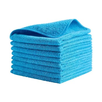 Rubbermaid Commercial Hygen™ Blue Recycled Microfiber Cloths 16x16 Package Of 24