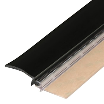 Image for Prime-Line Restroom Door Privacy Cover, 2-1/8" X 58", Black, Package Of 2 from HD Supply