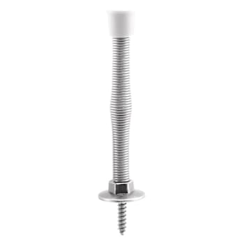 Image for Prime-Line Spring Door Stop, 3", Steel Construction, Chrome0 from HD Supply
