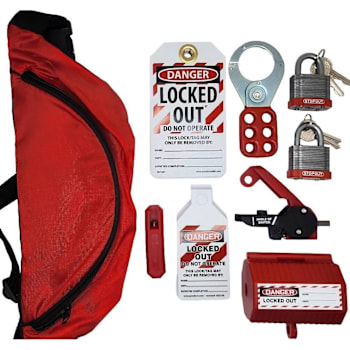 Accuform Stopout® Lockout Pouch Kit