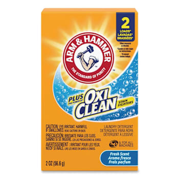 Arm & Hammer Power Of Oxiclean Powder Detergent 2oz Box Case Of 156