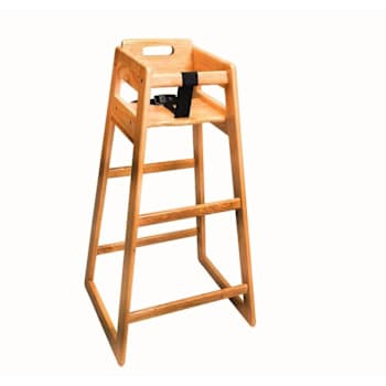 CSL Youngstar Wood Pub Height High Chair, Ready To Assemble