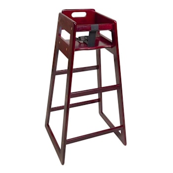 CSL Youngstar Pub Height High Chair Cherry Mahogany, Ready To Assemble