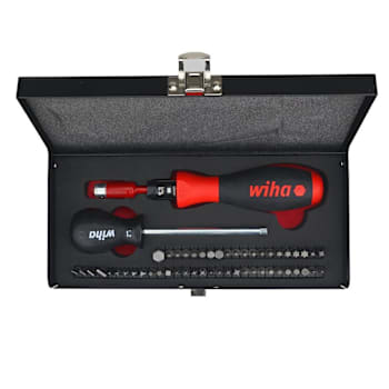 Wiha 53 Piece Torquevario-S 10-50 In/Lbsbit Set