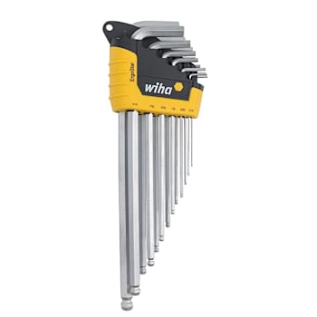 Wiha 13 Piece Ergostar Ball End Hex L-Key Set - Inch