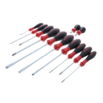 Image for Wiha 12 Piece Softfinish Slotted And Phillips Screwdriver Set from HD Supply