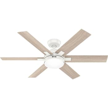 Image for Hunter Fan 52" Georgetown Hunter Fanexpress Ceiling Fan With Led, Fresh White from HD Supply