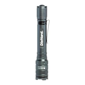 Diehard 270 Lumen Aluminum Twist Focus Flashlight