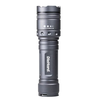 Diehard Twist Focus 1700 Lumen Aluminum Flashlight