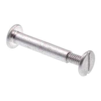 Prime-Line Binding Posts/Screw Truss Head Slotted 3/16x1" Aluminum Package Of 25