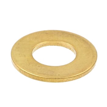 Image for Prime-Line Flat Washers SAE 3/8" X 7/8" OD Solid Brass Package Of 15 from HD Supply