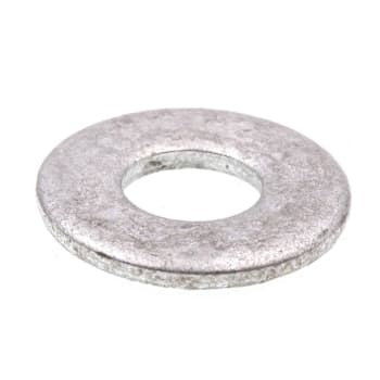 Prime-Line Flat Washers Uss 3/8" X 1" OD Hot Dip Galvanized Steel Package Of 50