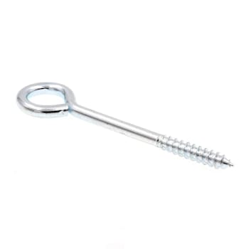 Image for Prime-Line Screw Eyes Lag Thread 1/4" X 3-3/4" Zinc Plated Steel Package Of 10 from HD Supply