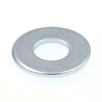 Prime-Line Flat Washers Uss 3/8" X 1" OD Zinc Plated Steel Package Of 100