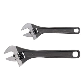 Wiha 2 Piece Adjustable Wrench Set