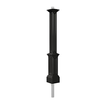 Mayne Signature Lamp Post - Black With Mount