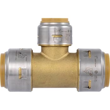 Sharkbite® Max Push-Fit Tee - 1" X 1" X 3/4"