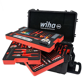 Wiha 194 Piece Premium Kit In Rolling Tool Box